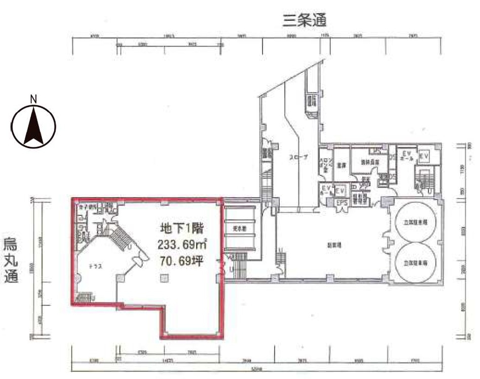 烏丸御池の店舗物件