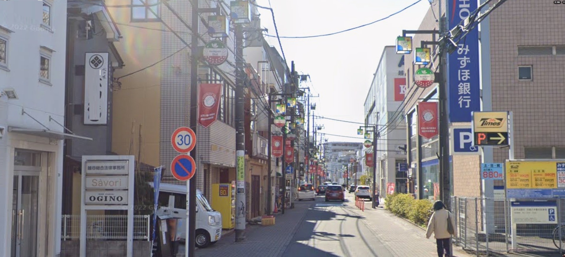 越谷（54.1坪）の店舗物件画像 外観・内観1