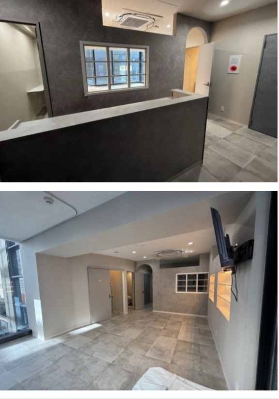 四ツ橋（13.11坪）の店舗物件画像 外観・内観1