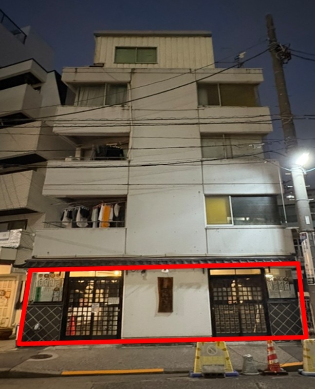 西日暮里（8坪）の店舗物件画像 外観・内観1