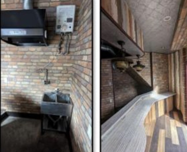 九条（3.93坪）の店舗物件画像 外観・内観1