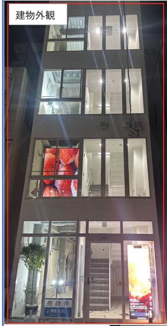 錦糸町（10.93坪）の店舗物件画像 外観・内観1