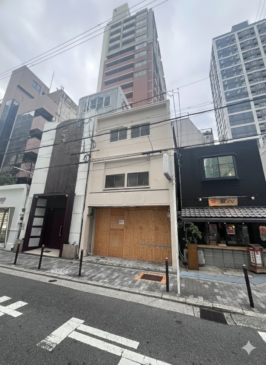 心斎橋（11.5坪）の店舗物件画像 外観・内観1