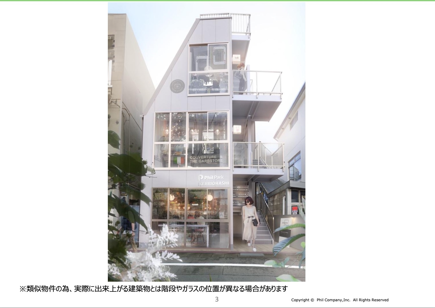 中目黒（59.04坪）の店舗物件画像 外観・内観1