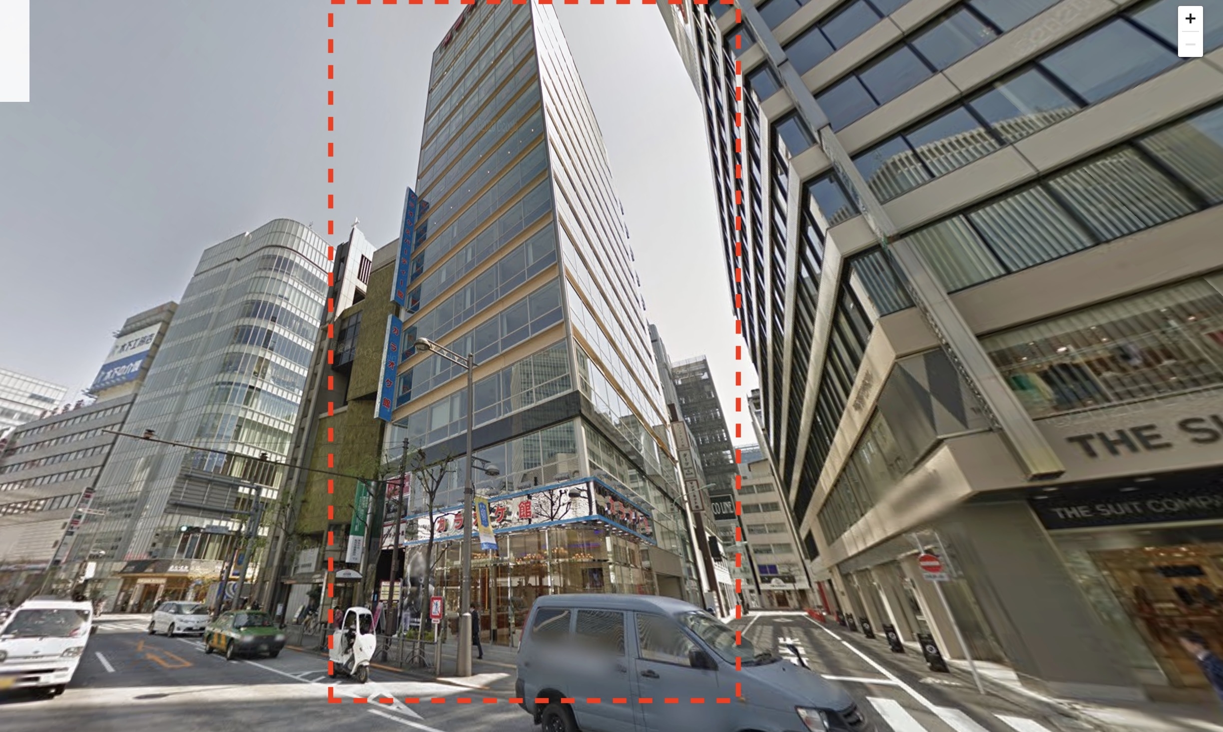 銀座（27.12坪）の店舗物件画像 外観・内観1