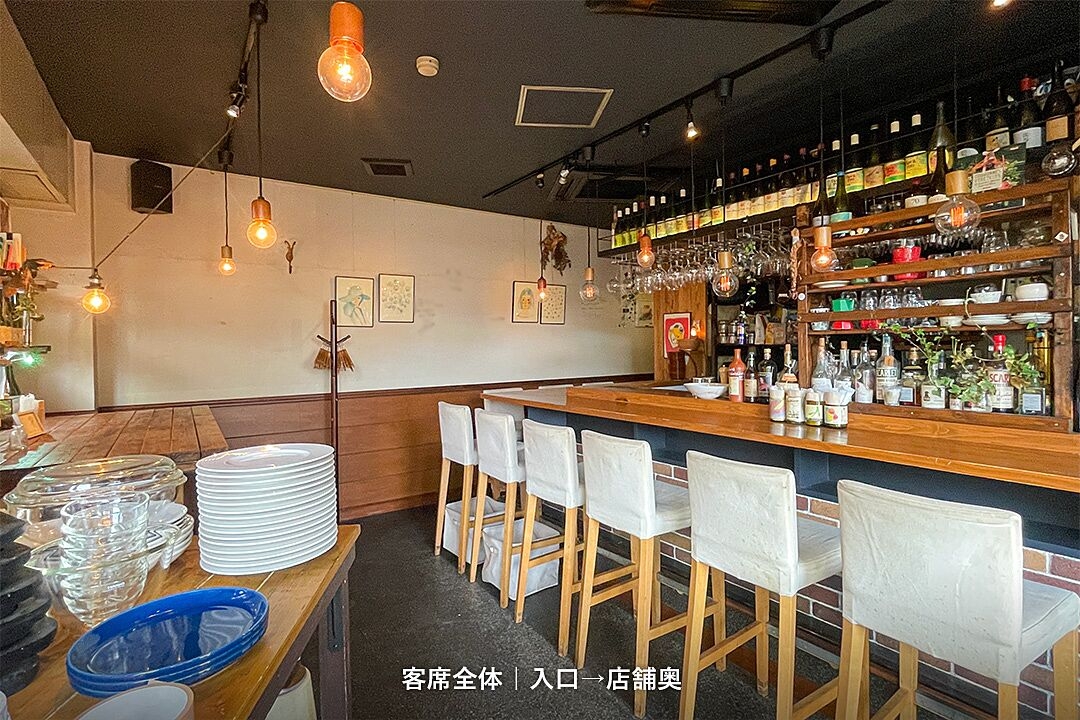 国領（10.32坪）の店舗物件画像 外観・内観1