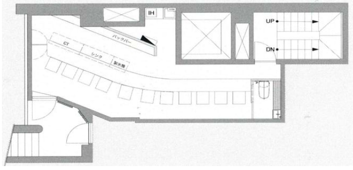 六本木の居抜き物件