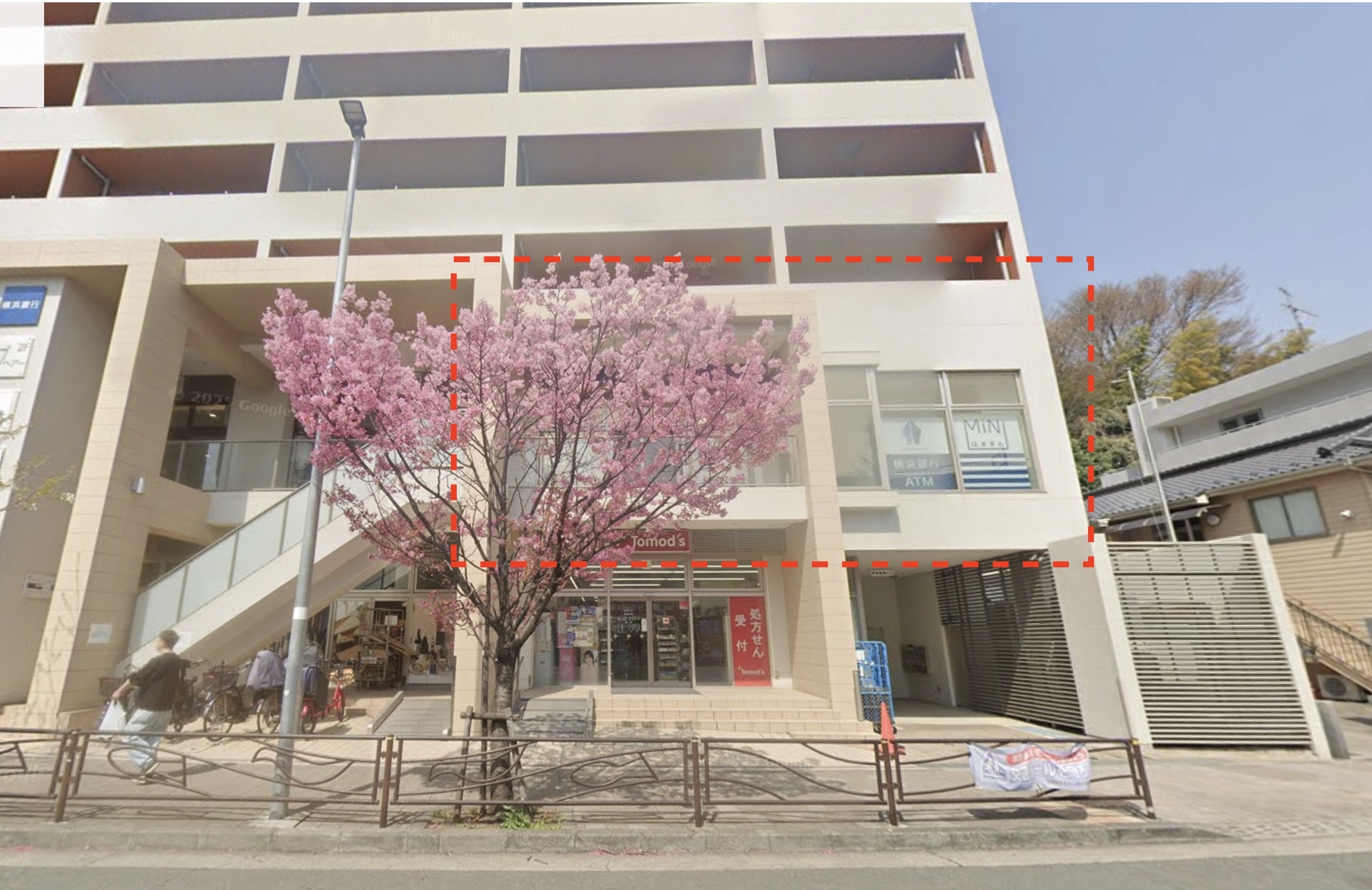 宮前平（81.09坪）の店舗物件画像 外観・内観1