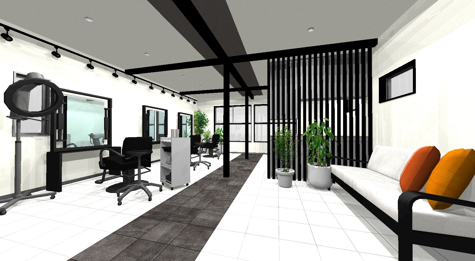 都島（14.21坪）の店舗物件画像 外観・内観1