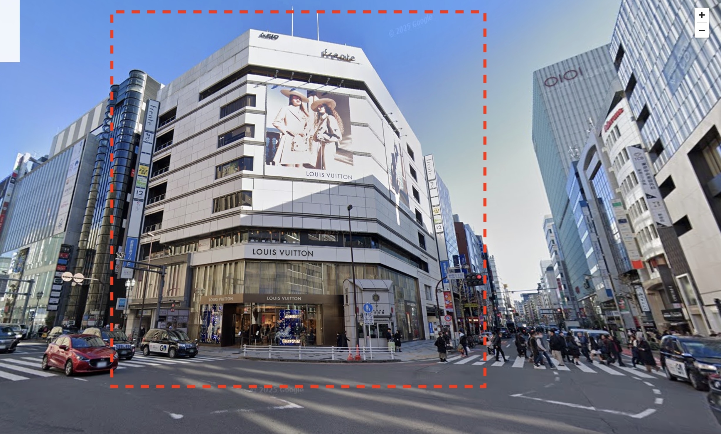 新宿三丁目（161.35坪）の店舗物件画像 外観・内観1