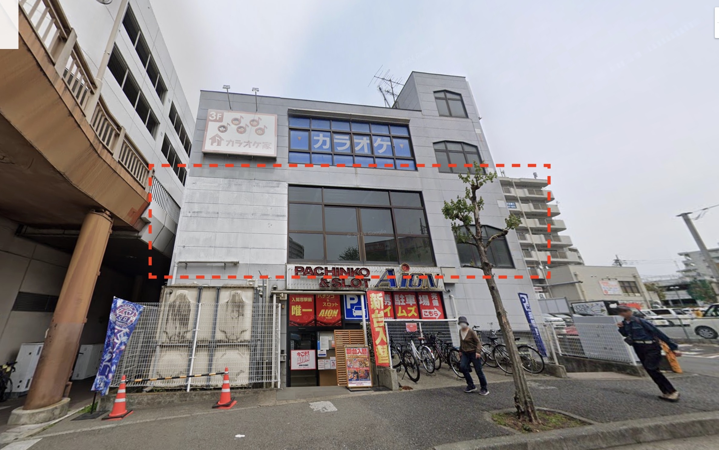 入間市（145坪）の店舗物件画像 外観・内観1