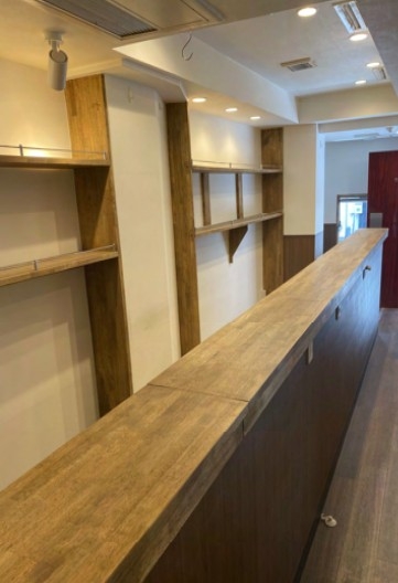 北新地（6坪）の店舗物件画像 外観・内観1