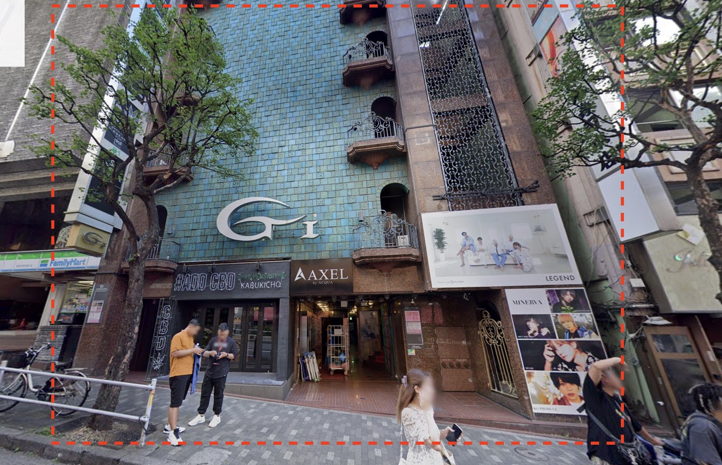 新宿（65坪）の店舗物件画像 外観・内観1