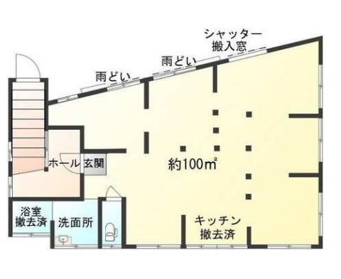獨協大学前＜草加松原＞（72.42坪）の店舗物件画像 外観・内観1