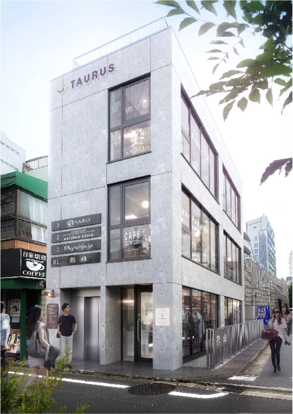 表参道（13.99坪）の店舗物件画像 外観・内観1