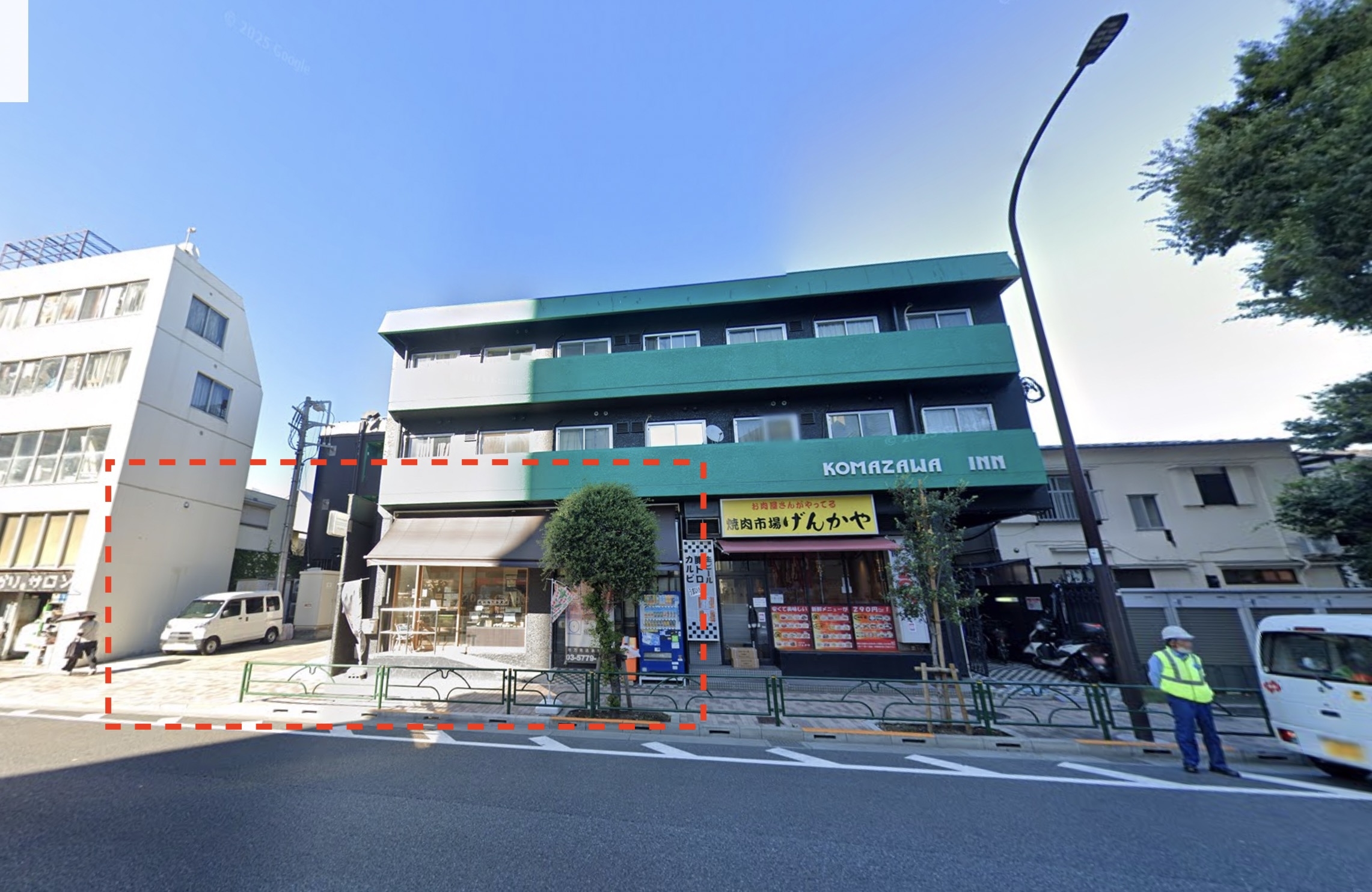 駒沢大学（85坪）の店舗物件画像 外観・内観1