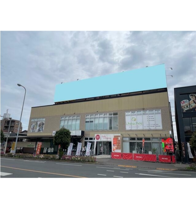東大和市（100坪）の店舗物件画像 外観・内観1
