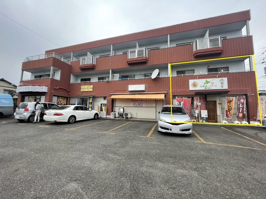 名電各務原（24.2坪）の店舗物件画像 外観・内観1