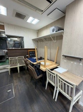 西新宿（6.62坪）の店舗物件画像 外観・内観1