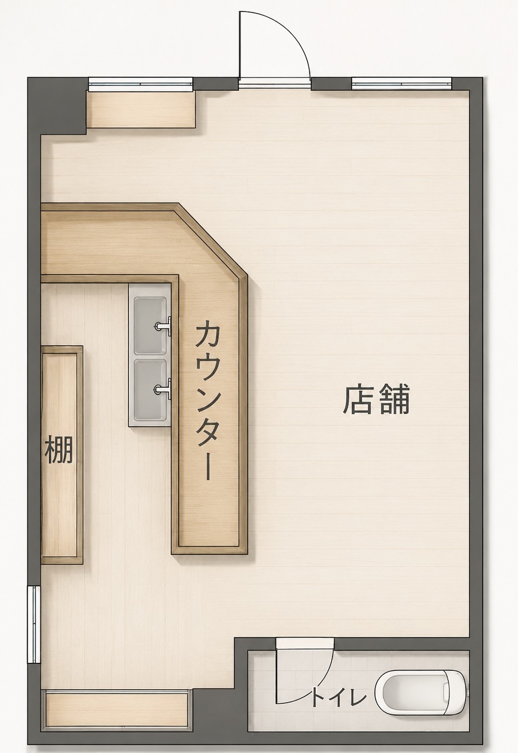 服部天神の居抜き物件