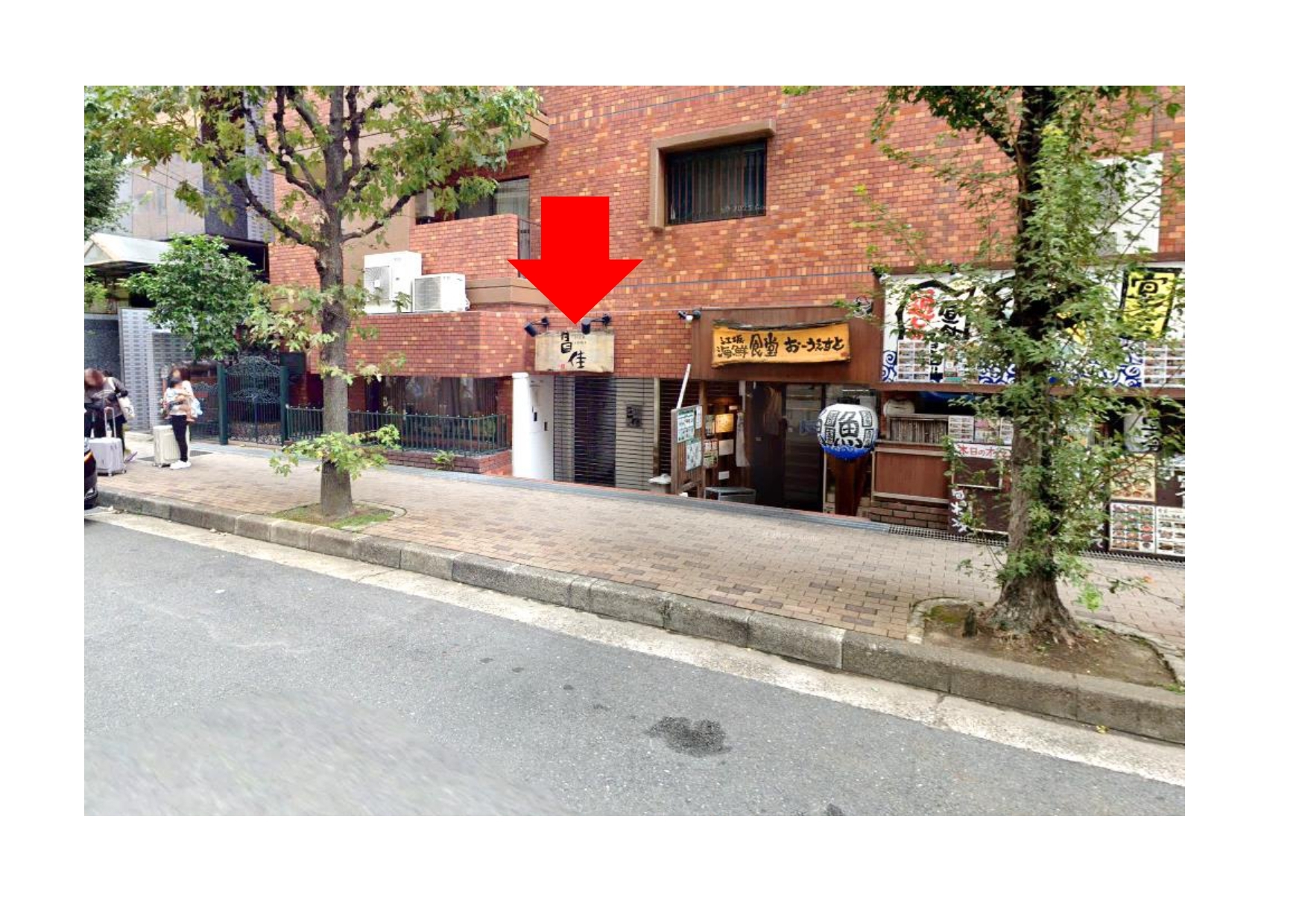 江坂（15.44坪）の店舗物件画像 外観・内観1