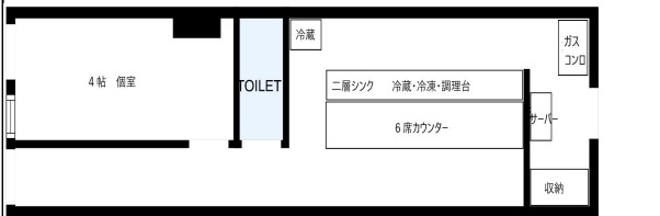 天下茶屋の居抜き物件